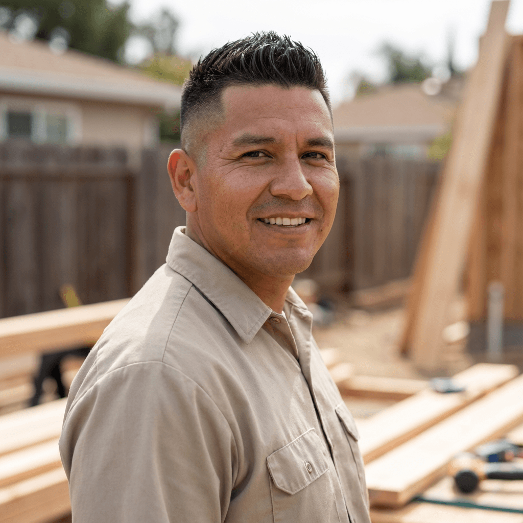 Robert Mitchell, satisfied homeowner